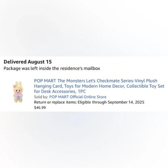 🩷 THE MONSTERS Let’s Checkmate Series - Vinyl Plush Hanging Card 🩷 - Picture 3 of 12